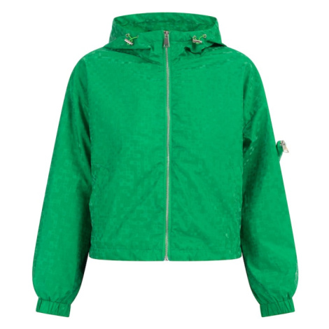 MYMO Prechodná bunda  trávovo zelená / čierna