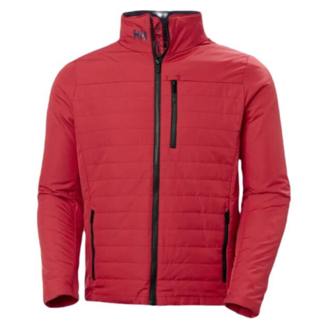 Helly Hansen CREW INSULATOR JACKET 2.0 Pánska bunda, červená, veľkosť