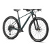 Horský bicykel MONDRAKER Podium Carbon, translucent green carbon racing silver