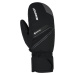 Ziener Gunaro GTX Mitten Black/Magnet Lyžiarske rukavice