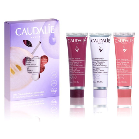 Caudalie Moisturizing Hand Cream Trio darčeková sada