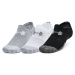 Under Armour Heatgear Ultralowtab 3-Pack Steel