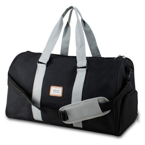 Fitness taška Semiline A3031-3 Black 52 cm x 27 cm x 30 cm