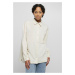 Women's oversized sand twill shirt