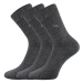 LONKA ponožky Dipool anthracite melé 3 páry 115861