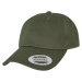 Low Profile Cotton Twill Olive Cap