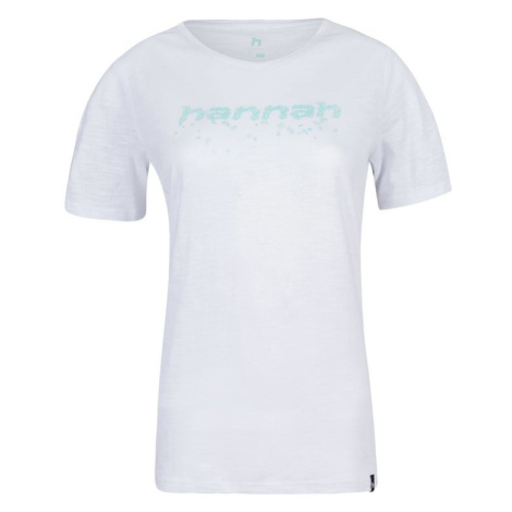 Women's simple T-shirt Hannah SELIA white