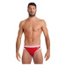 Arena icons swim brief solid red/white xl - uk38