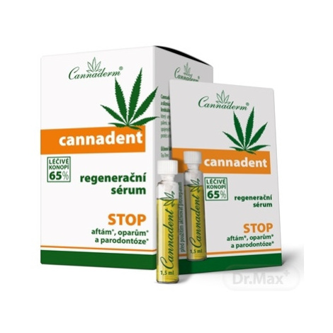 Cannaderm CANNADENT regeneračné sérum