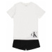 Calvin Klein Underwear Pyžamo  biela / čierna