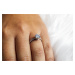 OLIVIE Strieborný zásnubný prsteň PRINCESS 5359
