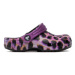 Crocs Šľapky Classic Animal Print Clog K 207600 Fialová