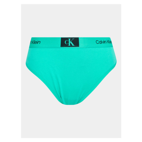 Calvin Klein Underwear Stringové nohavičky 000QF7227E Zelená