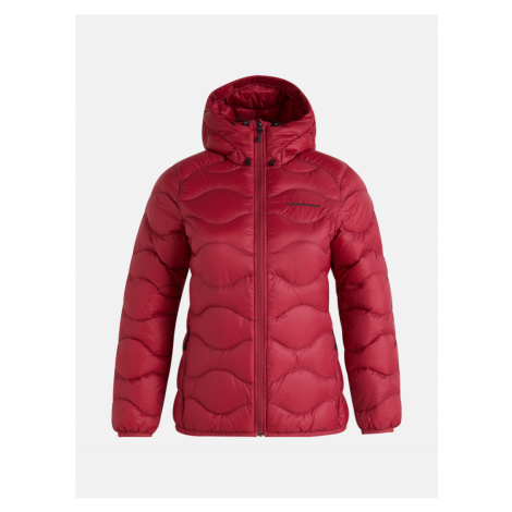 Bunda Peak Performance W Helium Down Hood Jacket Rogue Red/The Alpine/Rogue Red