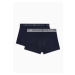 Pánske boxerky 2PACK 111769 3F720 70835 tm. modré - Emporio Armani