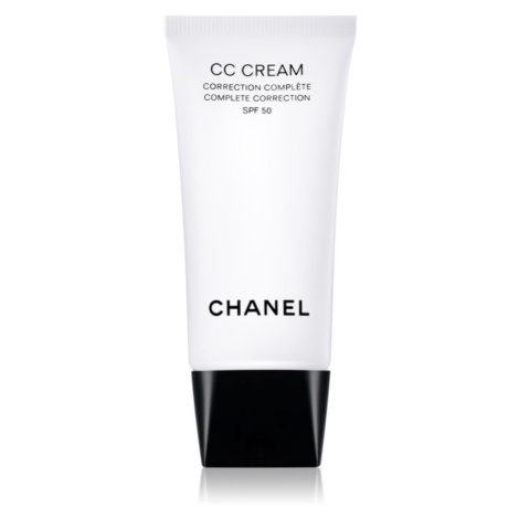 Chanel CC Cream korekčný krém pre vyhladenie kontúr a rozjasnenie pleti SPF 50 odtieň 20 Beige