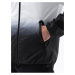 Čierno-biela pánska bunda Ombre Clothing