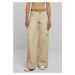 Women's low-waisted cargo denim offwhite raw