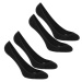 Ponožky do balerín WS 140 na športovú chôdzu čierne (2 páry)