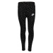 Nike G NSW ESSNTL AOP LGGNG Dievčenské legíny, čierna, veľkosť