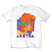 Aretha Franklin tričko Milton Graphic Biela