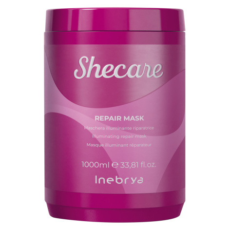 Maska pre veľmi poškodené vlasy Inebrya Shecare Repair Mask - 1000 ml (771026277) + darček zadar