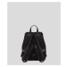 Batoh Karl Lagerfeld K/Signature Nylon Flap Bp Black