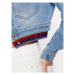Versace Jeans Couture Džínsová bunda 74HAS46B Modrá Regular Fit