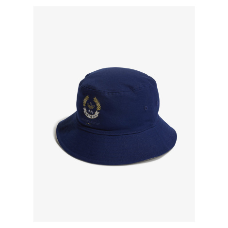 White-Blue Reversible Hat adidas Originals Bucket - Men