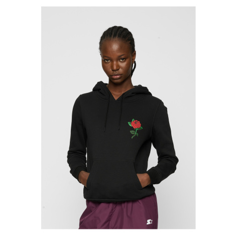 Women's Rose Hoody Black mister tee