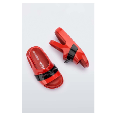 Detské sandále Melissa x Disney červená farba