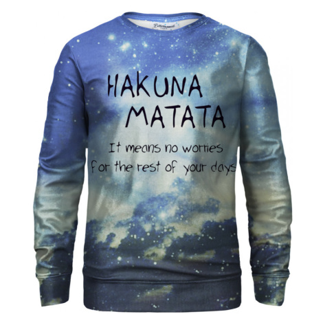 Bittersweet Paris Unisex's Hakuna Matata Sweater S-Pc Bsp143