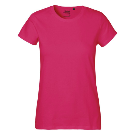 Neutral Dámske tričko Classic z organickej Fairtrade bavlny - Ružová