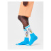 Happy Socks Ponožky Vysoké Unisex CRE01-6300 Modrá