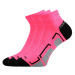 Voxx Flash Unisex športové ponožky - 3 páry BM000000638600101135 neón ružová