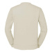 Beige Men's Sweatshirt Set-in Sweat Fruit of the Loom