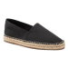 Calvin Klein Espadrilky Espadrille Cv Ns HM0HM00539 Čierna