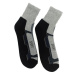 Čiernosivé ponožky FEISY