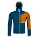 Ortovox bunda Berrino Hooded Jacket M petrol blue