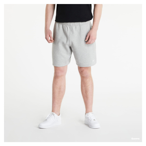 Nike Solo Swoosh Fleece Shorts šedé / žlté
