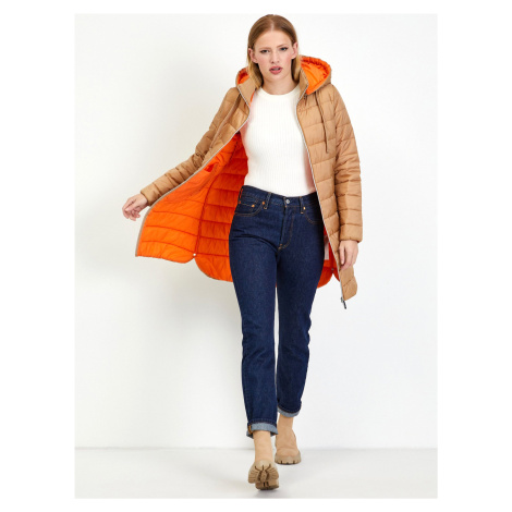 Orsay Light Brown Women's Winter Quilted Coat - Women