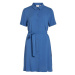 VILA Košeľové šaty 'PAYA'  modrá