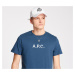 A.P.C. Stamp Tee Blue