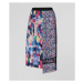 Sukňa Karl Lagerfeld Asymmetrical Pleated Skirt