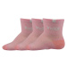 Voxx Fredíček Dojčenské priedušné ponožky - 3 páry BM000000640200100686 ružová