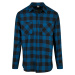 Plaid Flannel Shirt Blue/Black