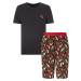 Pásnké pyžamo set NM1870E 9VO viacfarebná - Calvin Klein vícebarevné