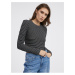 Black Women's Striped Long Sleeve T-Shirt Noisy May Posy - Women