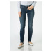 Tommy Jeans Rifle - TOMMY HILFIGER LOW RISE SKINNY SOPHIE STBST modré