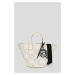 Kabelka Karl Lagerfeld K/Ikonik 2.0 Perforated Tote Off White